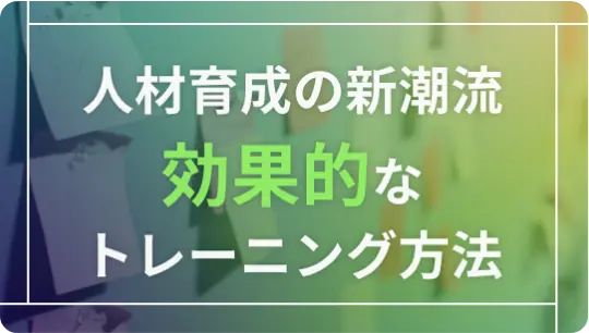 人材育成の新潮流:コンサルティングがもたらす効果的なトレーニング手法